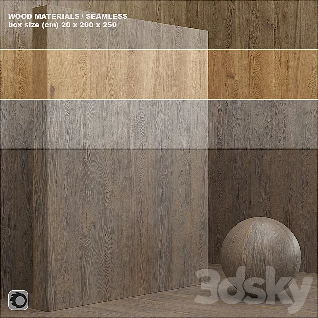 Material wood _ veneer (seamless) - set 14 3D Model