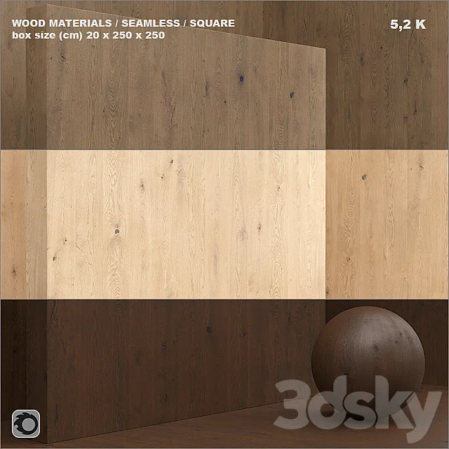 Material wood _ veneer (seamless) - set 40 3DModel