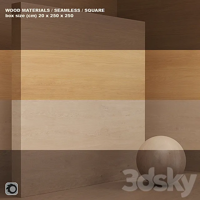 Material wood _ veneer (seamless) - set 59 3D Model