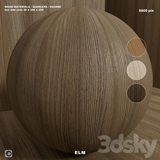 Material wood (seamless) elm - set 125 Free Download