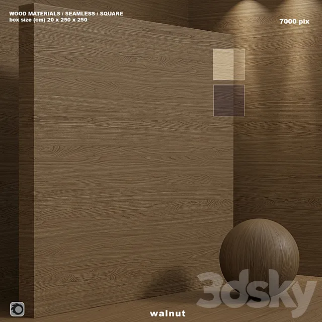Material wood (seamless) walnut - set 112 Free Download