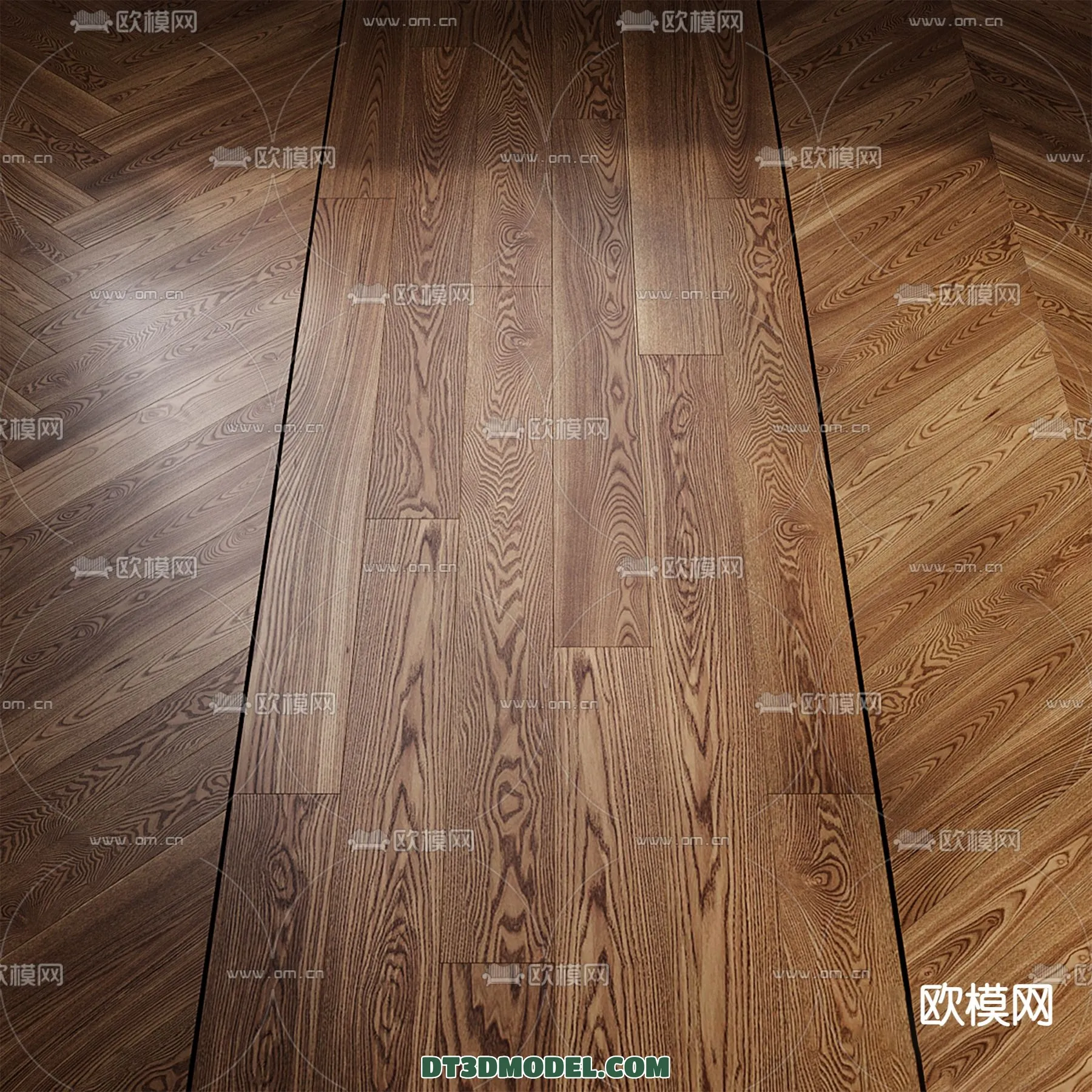 MATERIAL - WOODEN FLOOR - CORONA - 3D MODEL - 2958