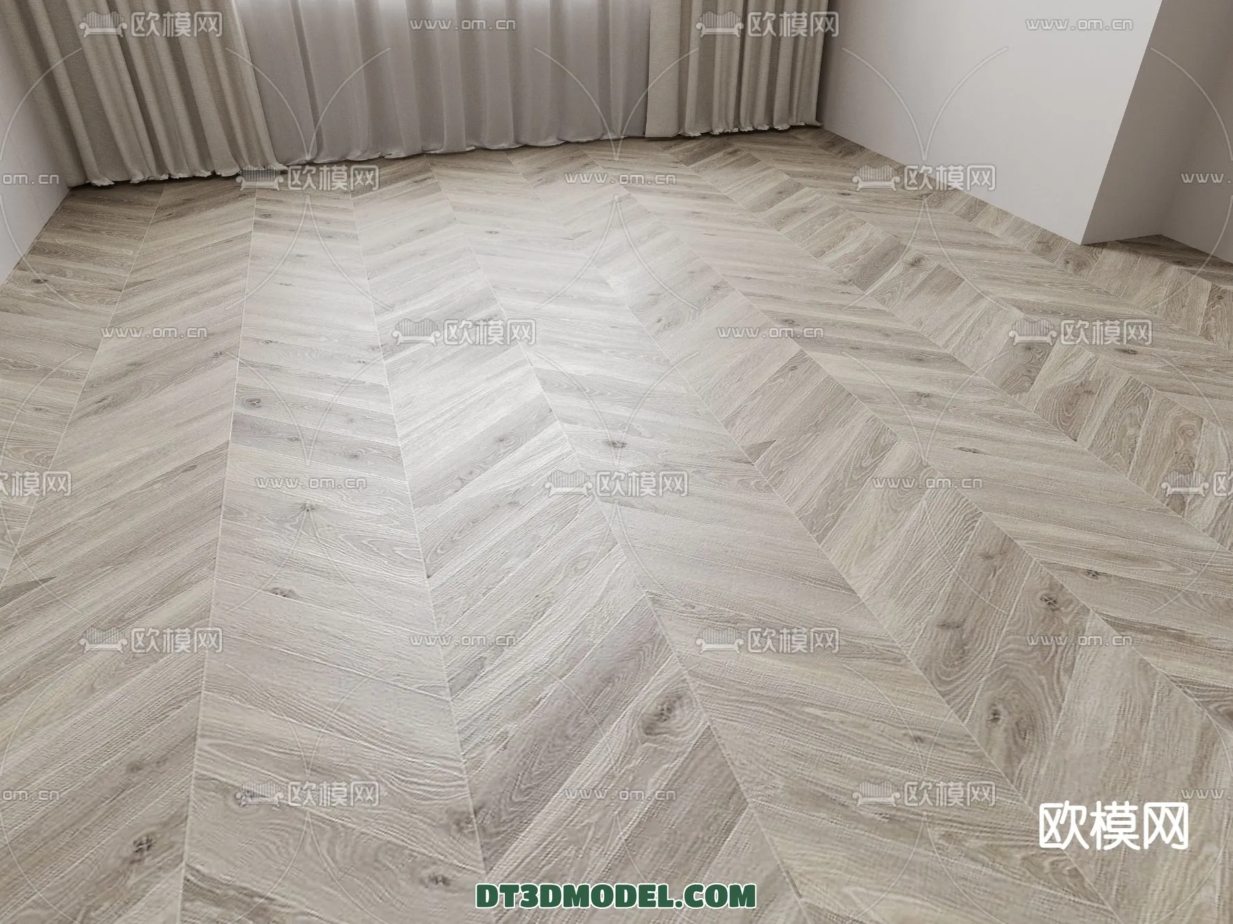 MATERIAL - WOODEN FLOOR - CORONA - 3D MODEL - 2963