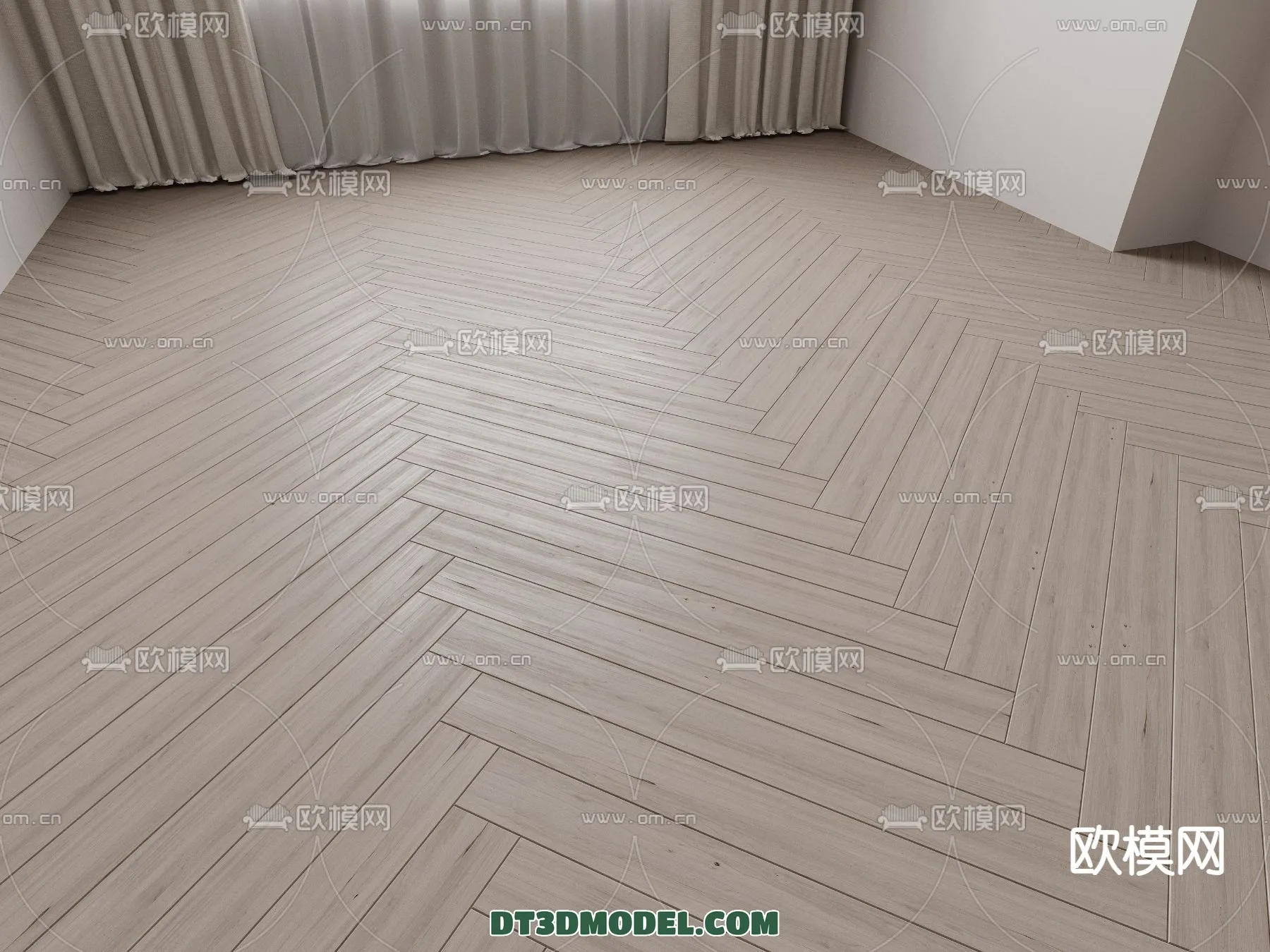 MATERIAL - WOODEN FLOOR - CORONA - 3D MODEL - 2964