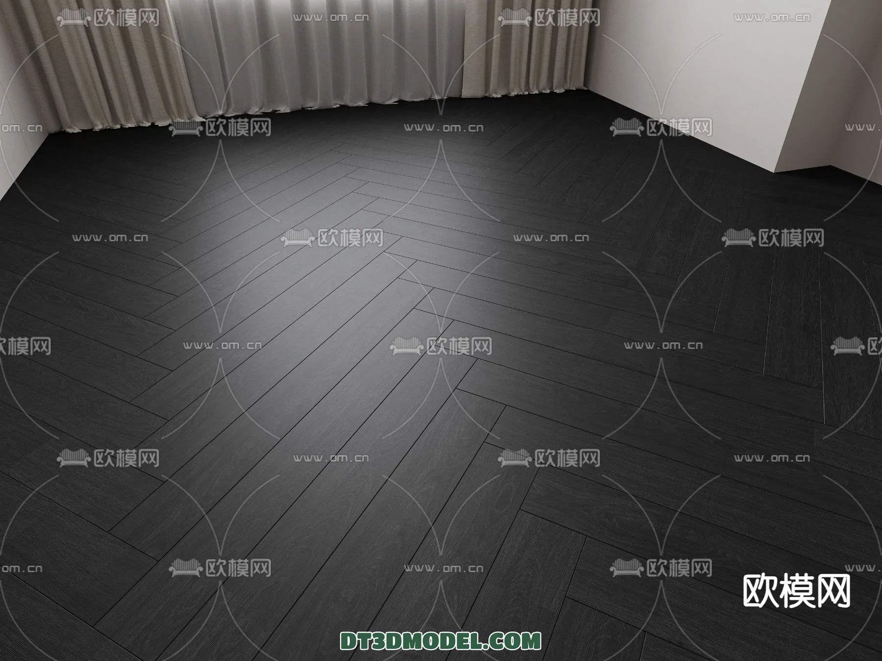 MATERIAL - WOODEN FLOOR - CORONA - 3D MODEL - 2965