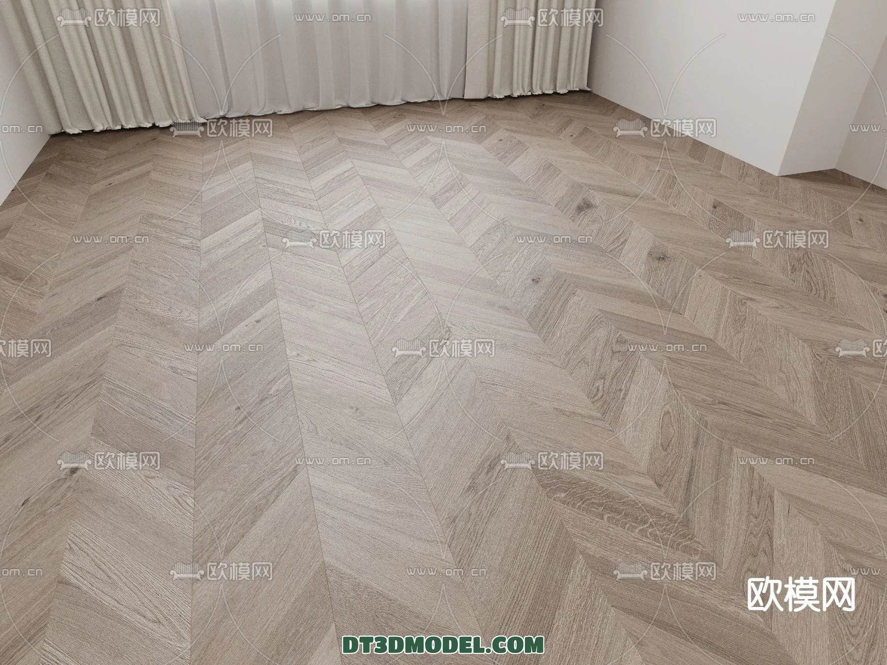 MATERIAL - WOODEN FLOOR - CORONA - 3D MODEL - 2966