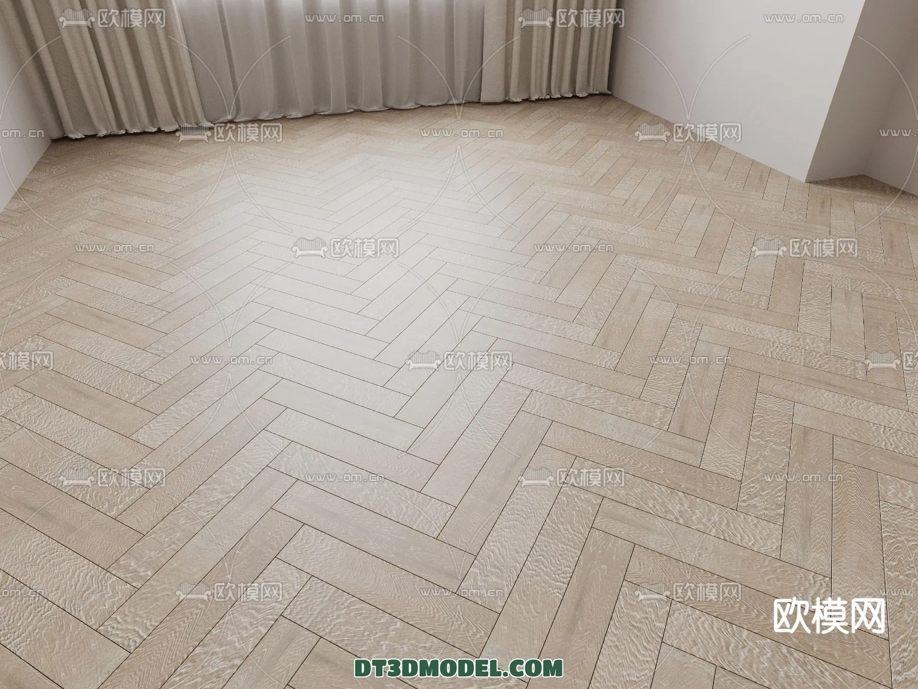 MATERIAL - WOODEN FLOOR - CORONA - 3D MODEL - 2968