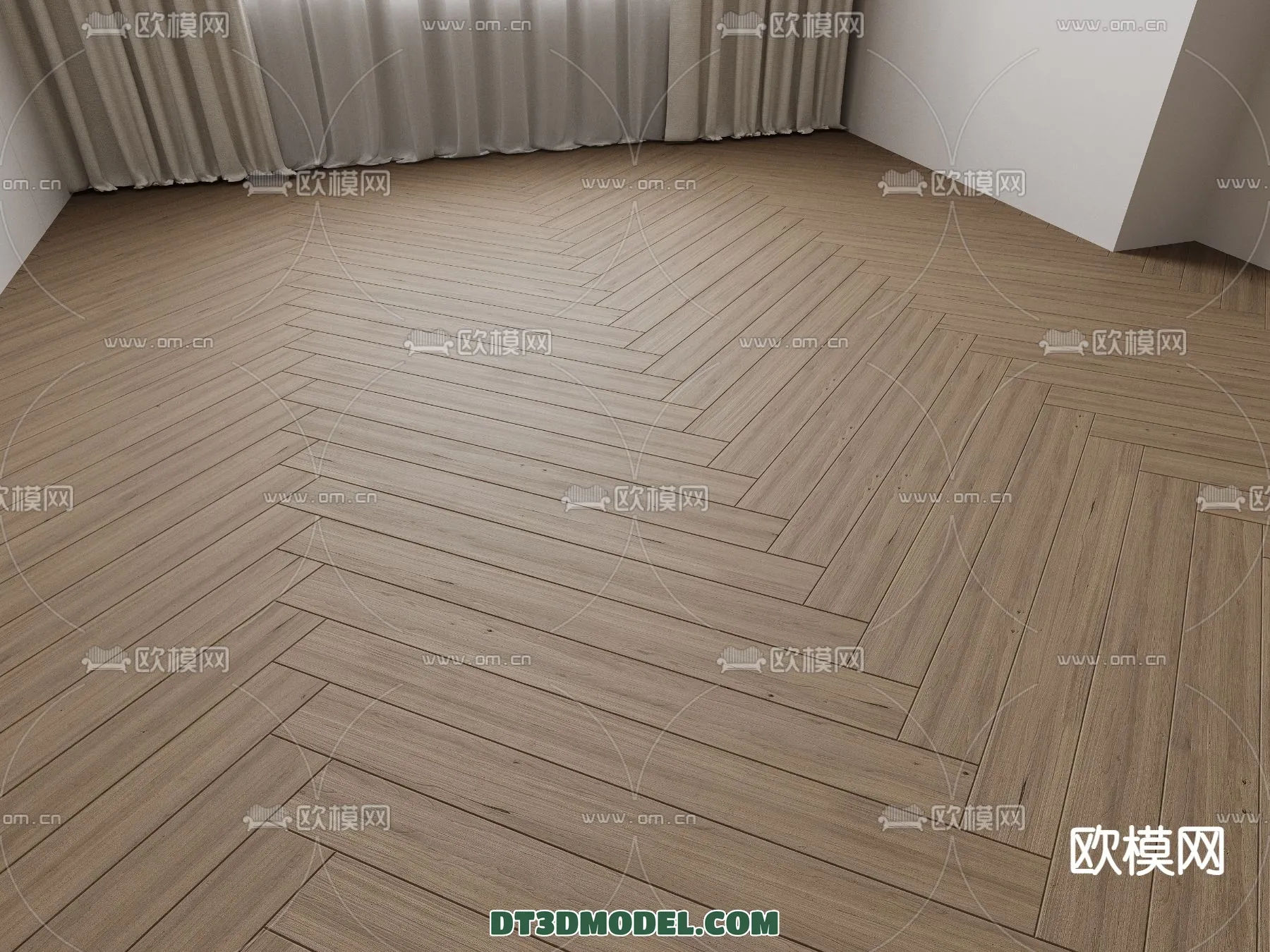 MATERIAL - WOODEN FLOOR - CORONA - 3D MODEL - 2969