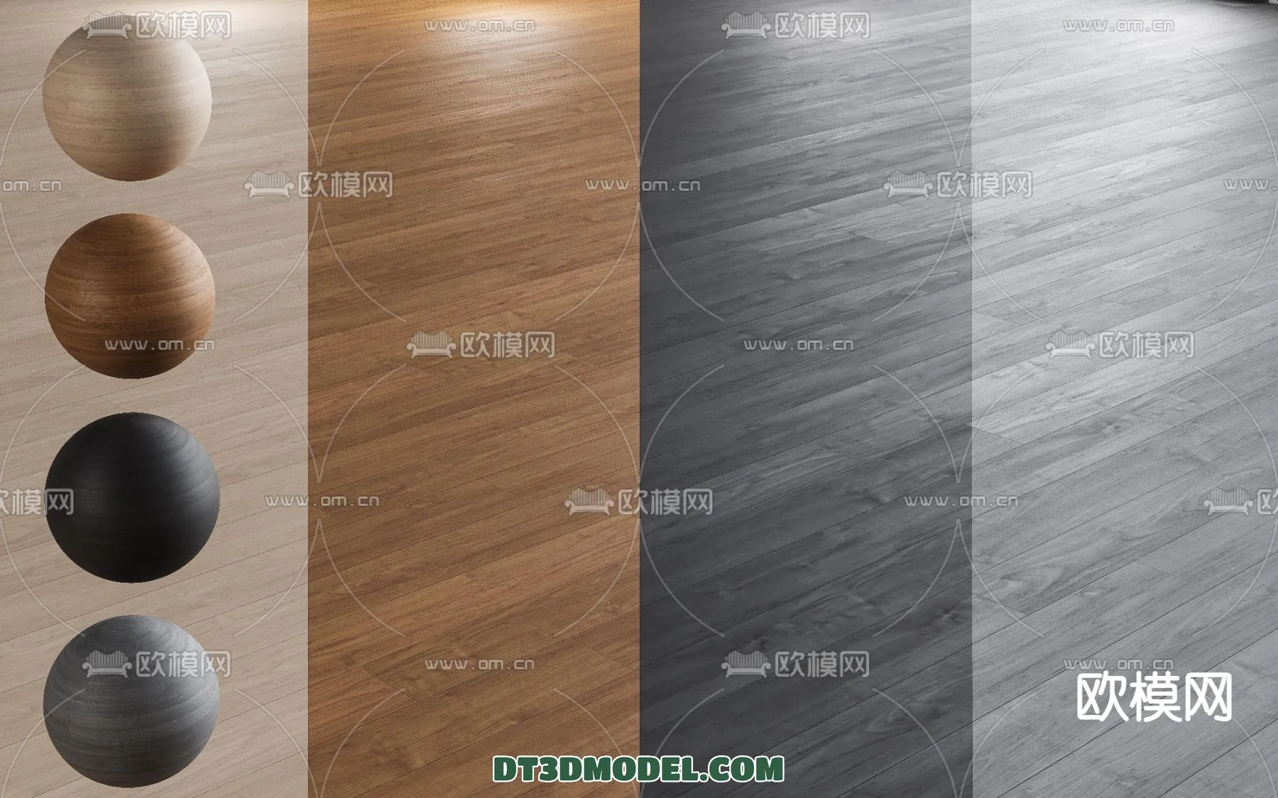MATERIAL - WOODEN FLOOR - CORONA - 3D MODEL - 2975