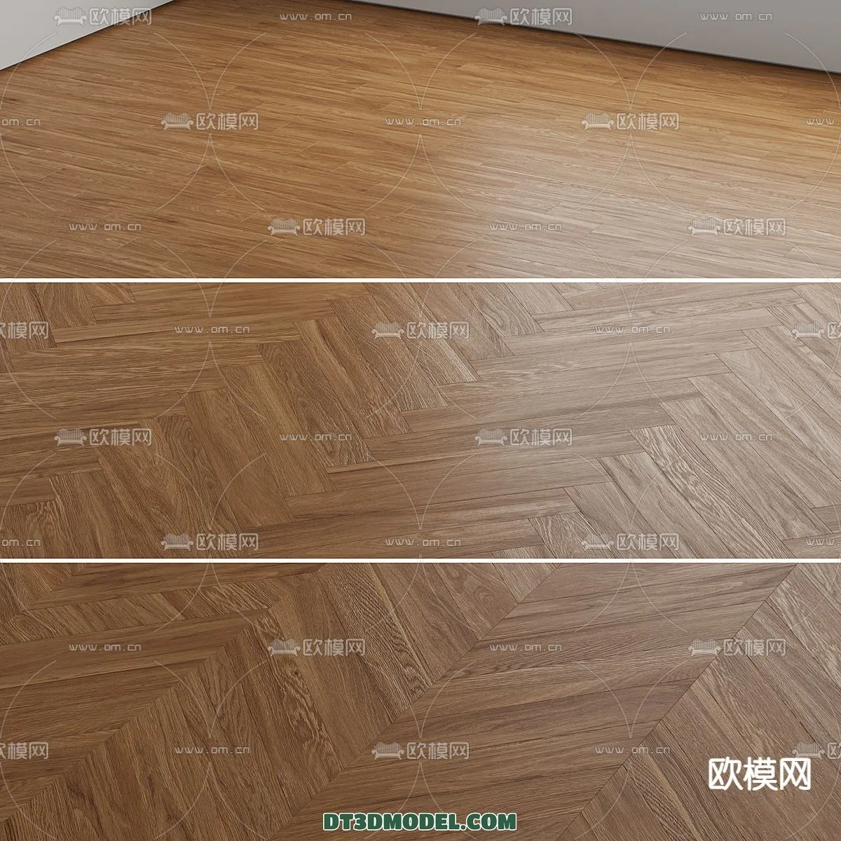 MATERIAL - WOODEN FLOOR - CORONA - 3D MODEL - 3035