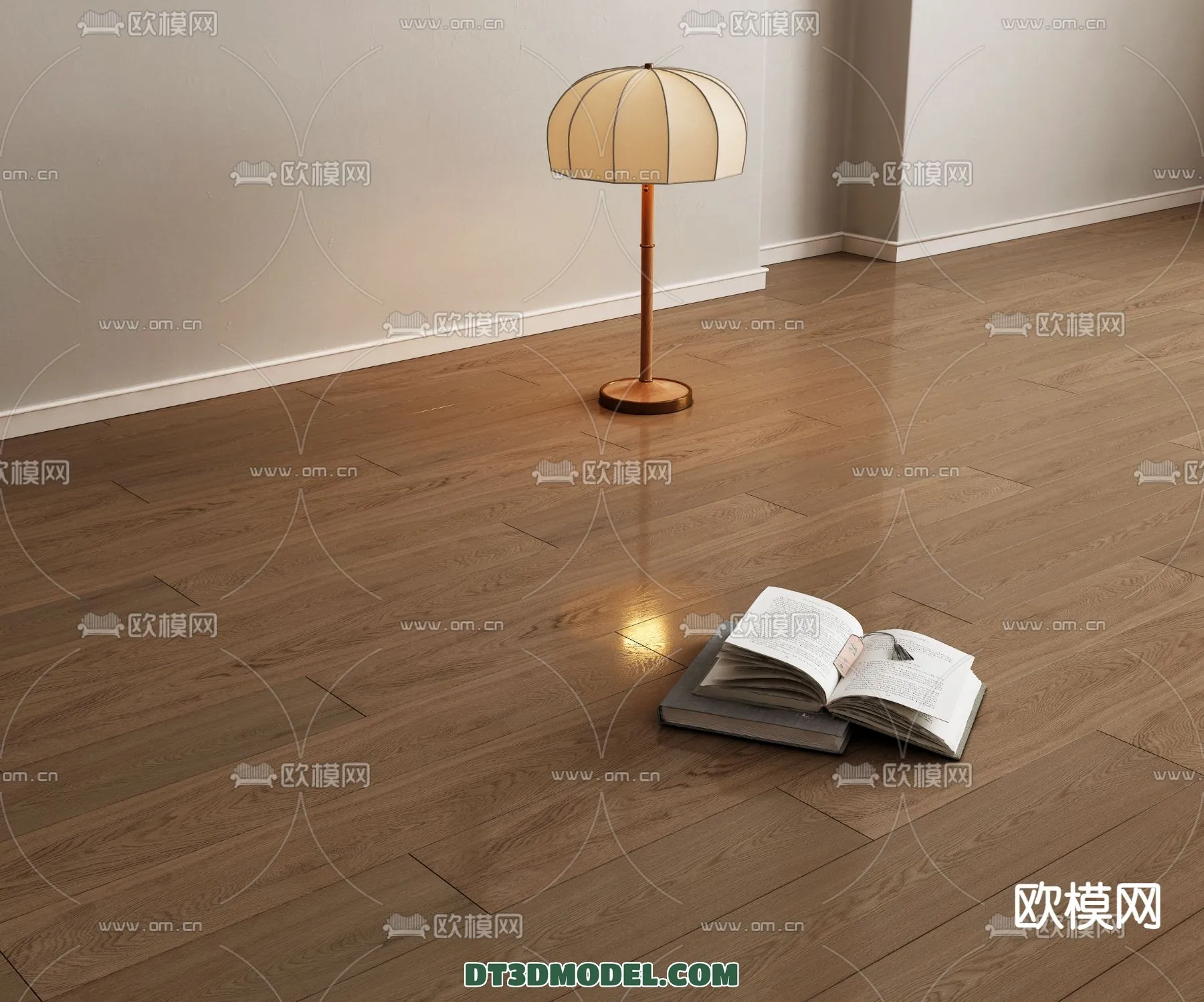 MATERIAL - WOODEN FLOOR - VRAY / CORONA - 3D MODEL - 2936