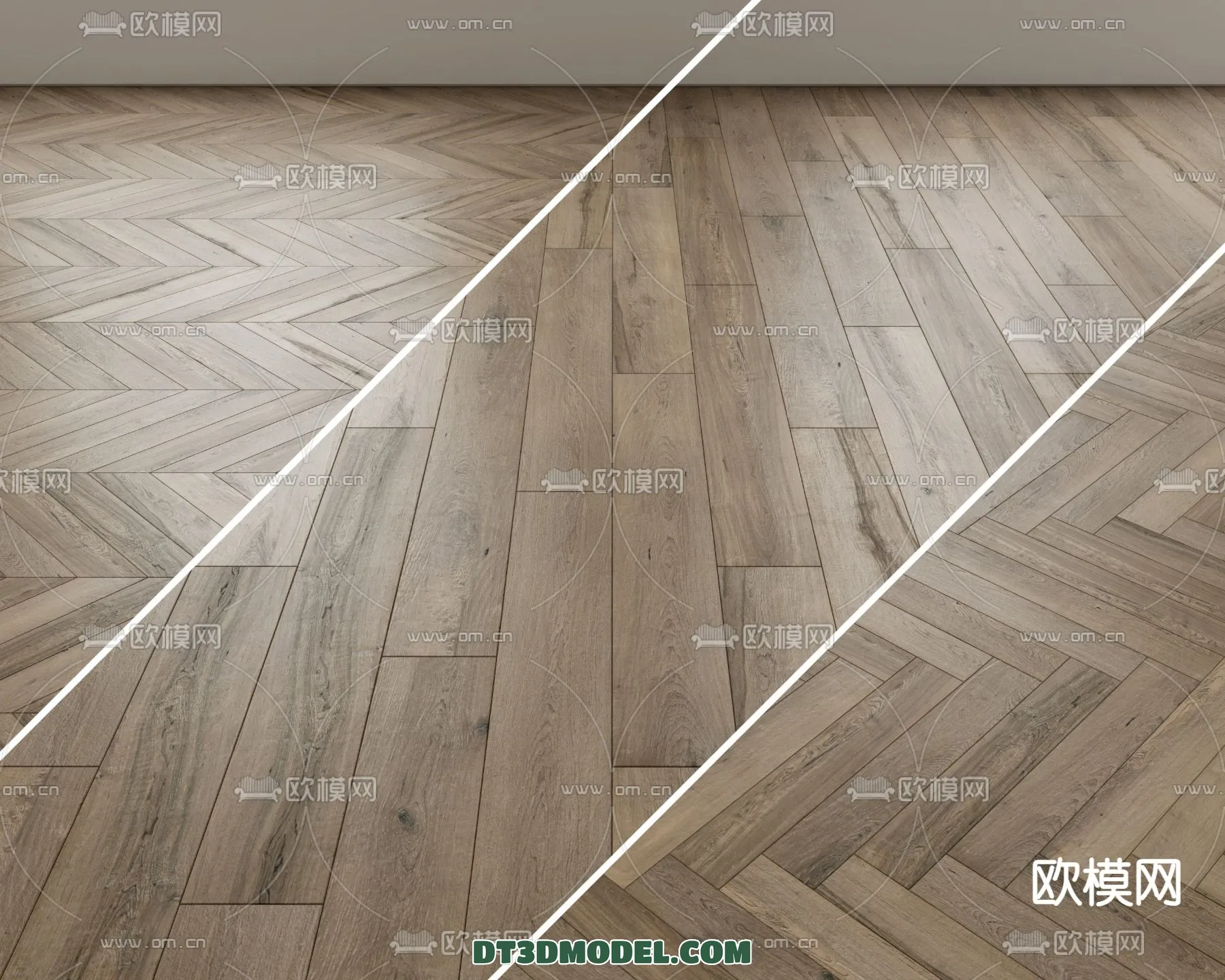 MATERIAL - WOODEN FLOOR - VRAY / CORONA - 3D MODEL - 2953
