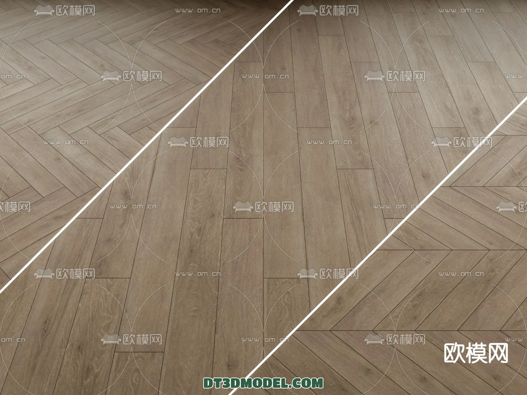 MATERIAL - WOODEN FLOOR - VRAY / CORONA - 3D MODEL - 2954