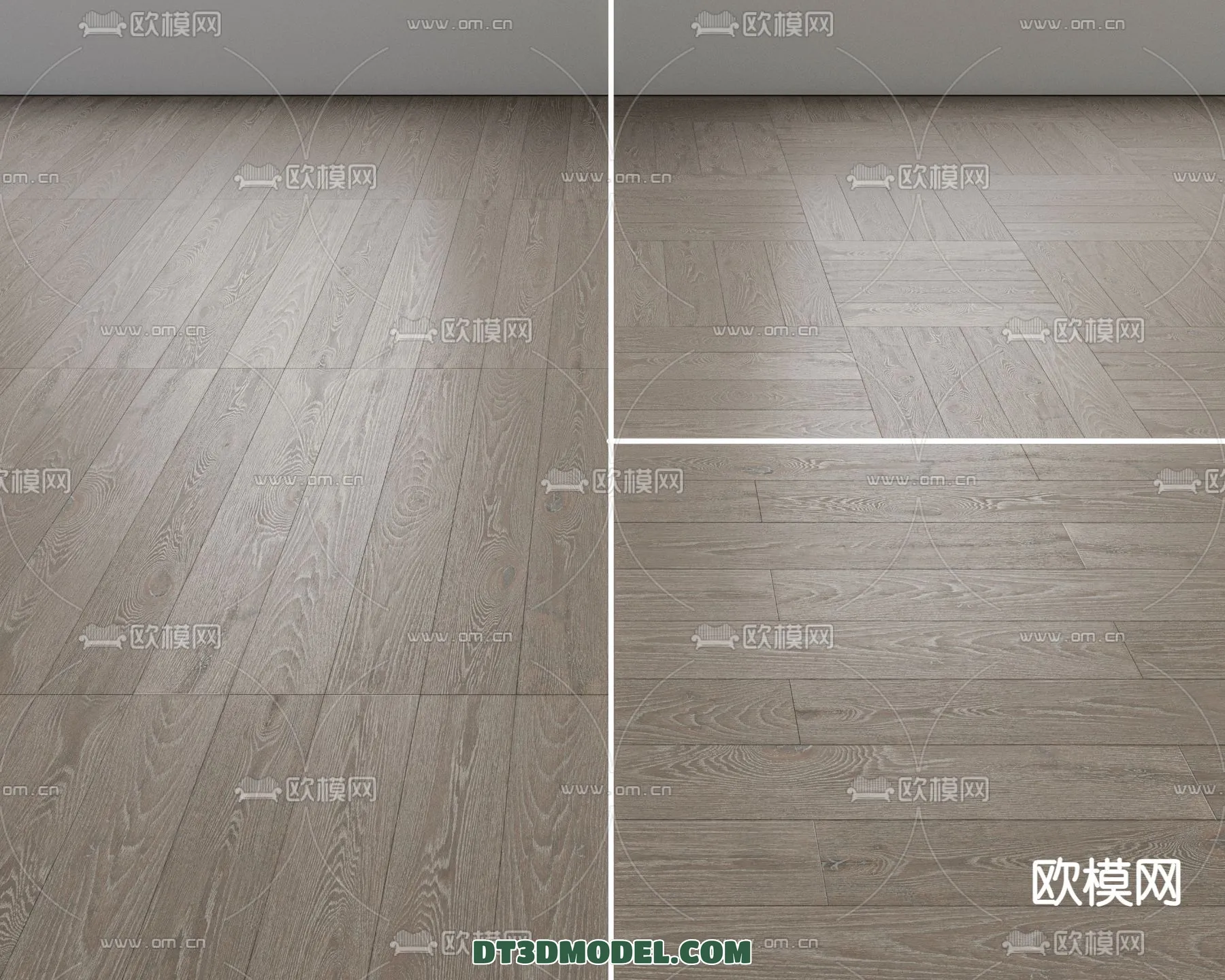 MATERIAL - WOODEN FLOOR - VRAY / CORONA - 3D MODEL - 2955