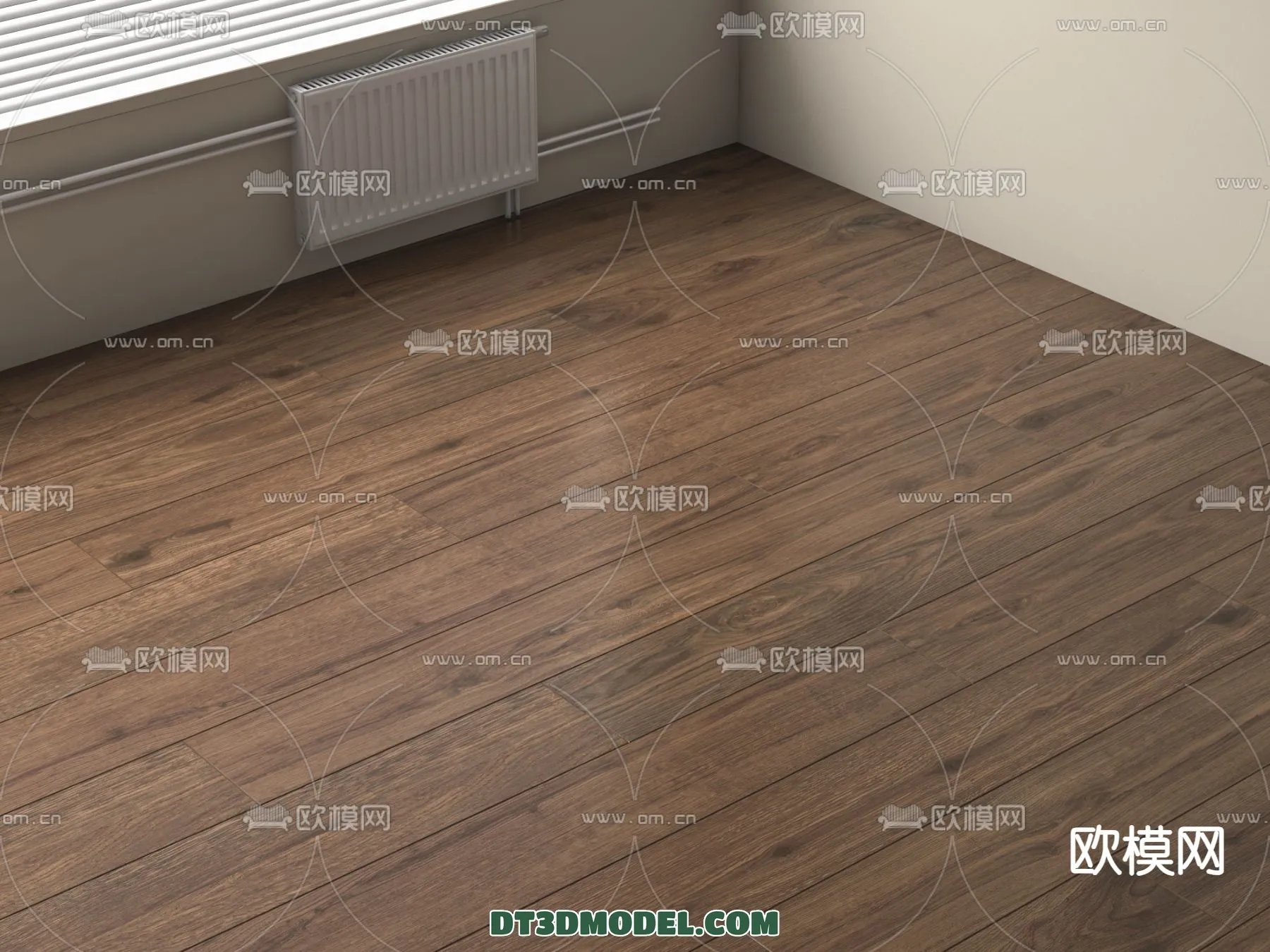MATERIAL - WOODEN FLOOR - VRAY / CORONA - 3D MODEL - 2972