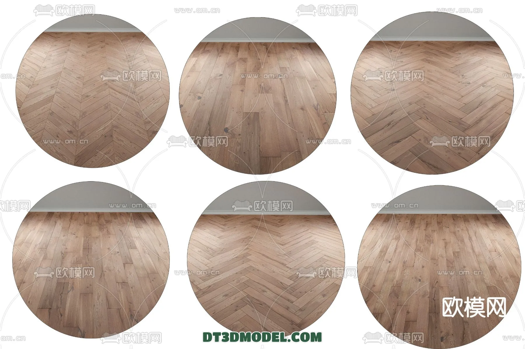 MATERIAL - WOODEN FLOOR - VRAY / CORONA - 3D MODEL - 2986