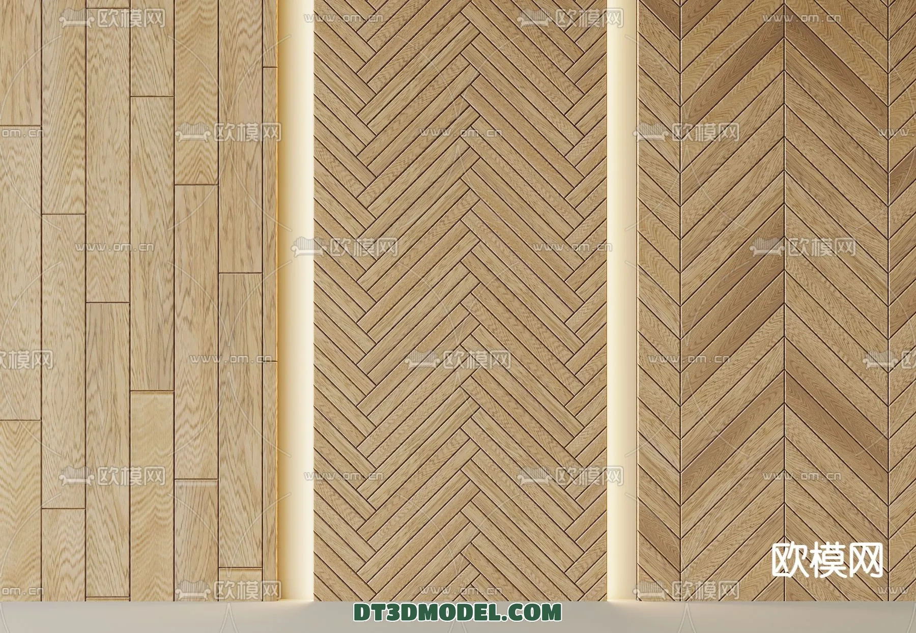 MATERIAL - WOODEN FLOOR - VRAY / CORONA - 3D MODEL - 2998