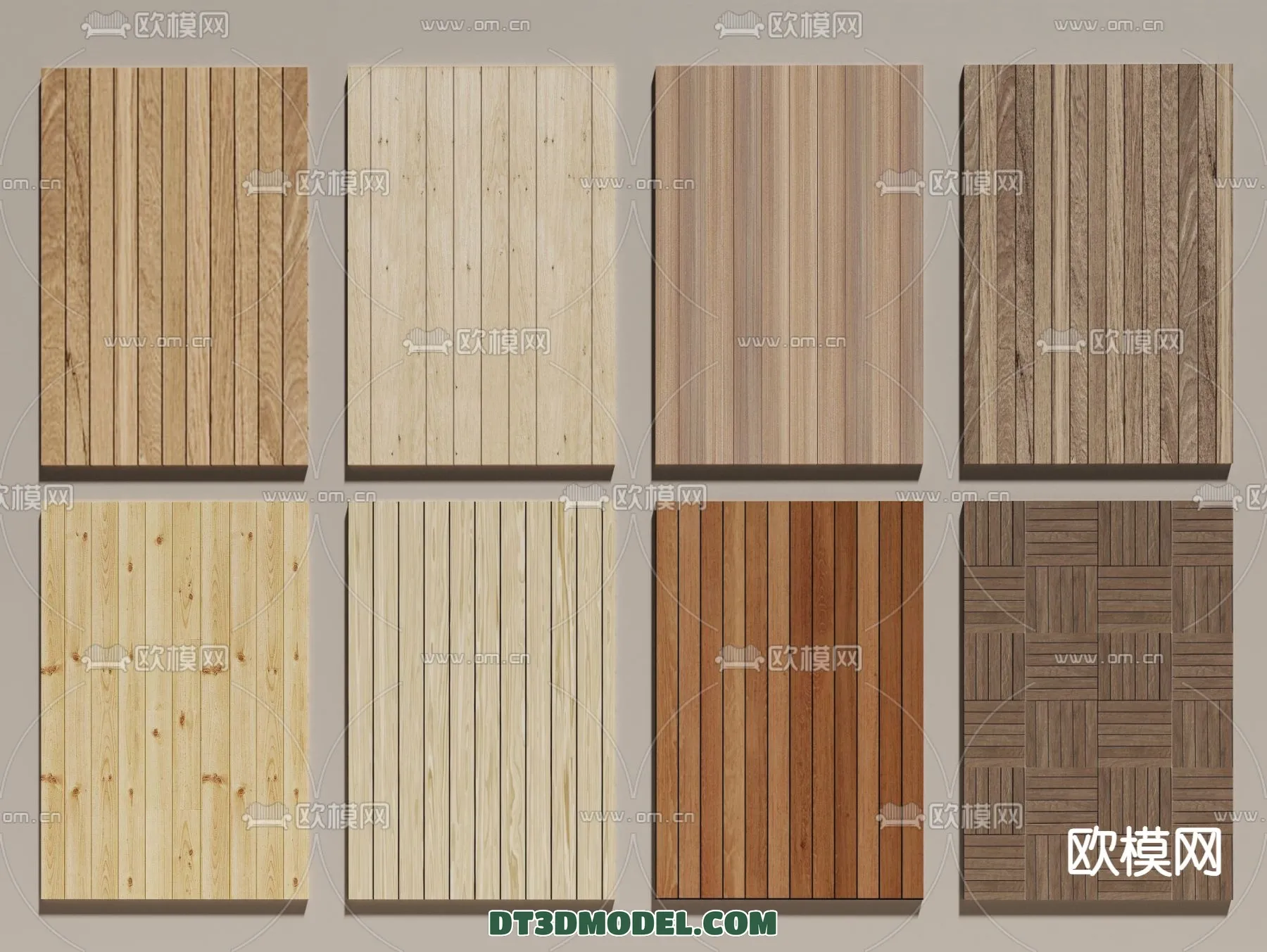 MATERIAL - WOODEN FLOOR - VRAY / CORONA - 3D MODEL - 3005
