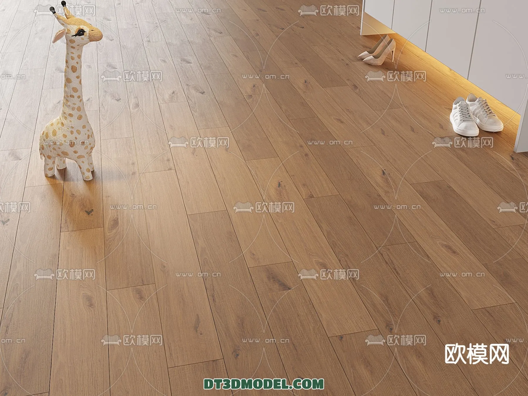 MATERIAL - WOODEN FLOOR - VRAY / CORONA - 3D MODEL - 3011
