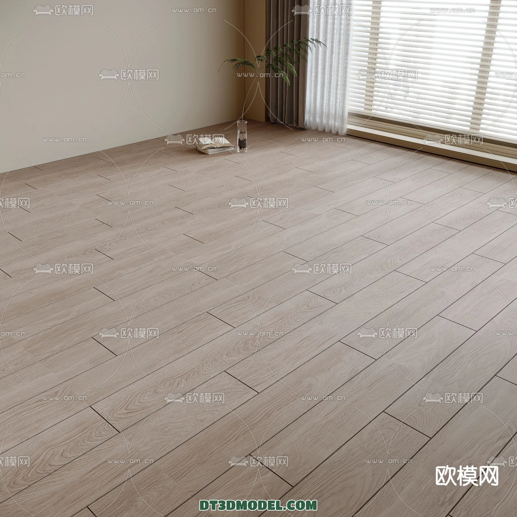 MATERIAL - WOODEN FLOOR - VRAY / CORONA - 3D MODEL - 3021