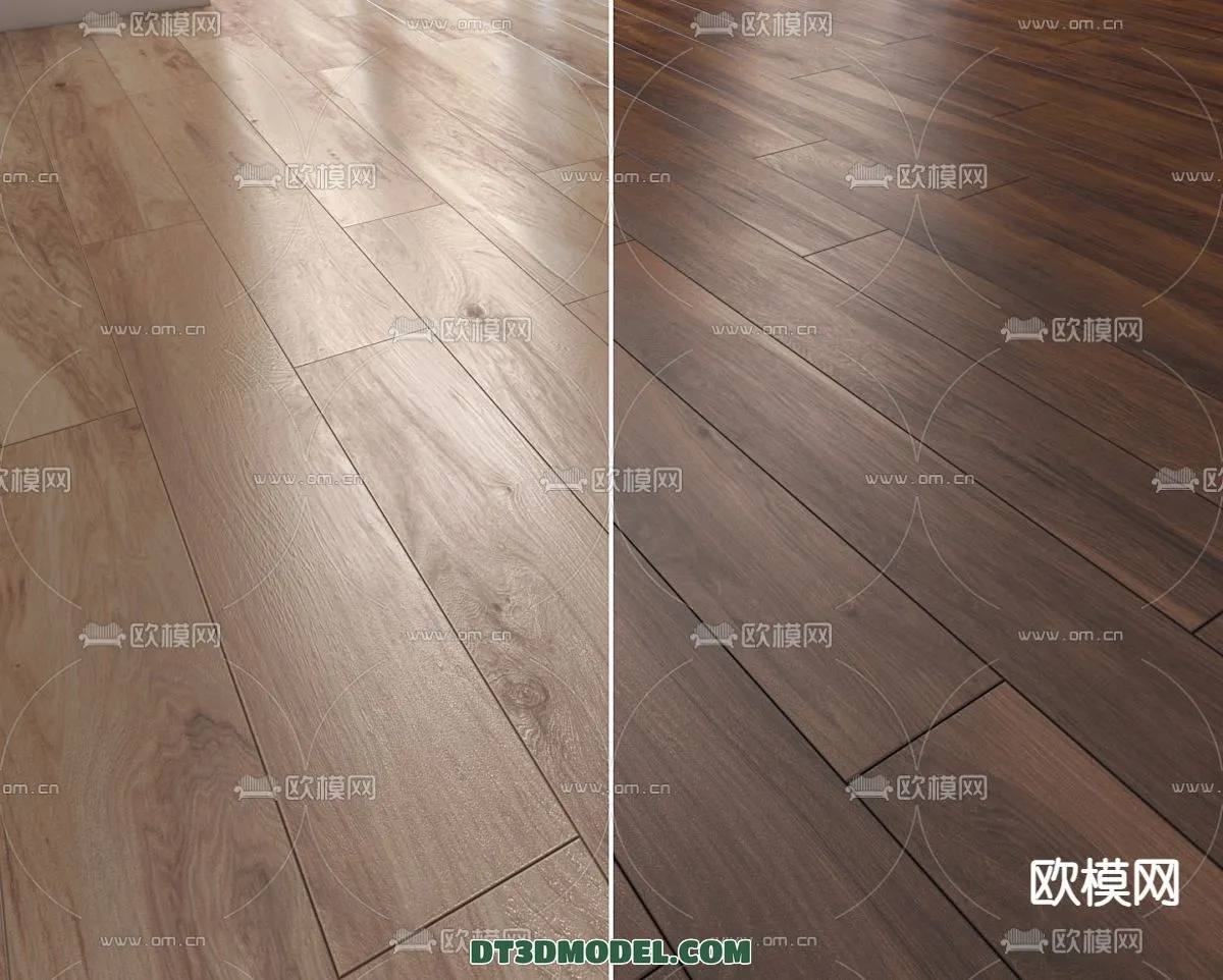 MATERIAL - WOODEN FLOOR - VRAY / CORONA - 3D MODEL - 3025