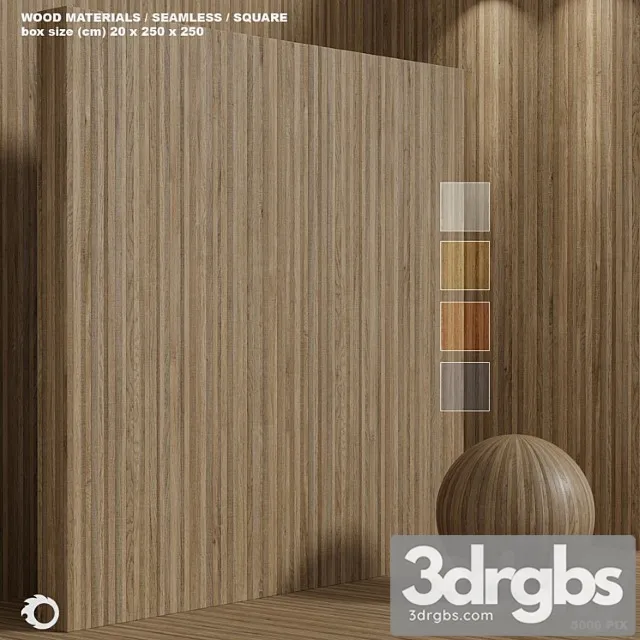 Materials Wood Material wood (seamless) oak - set 130