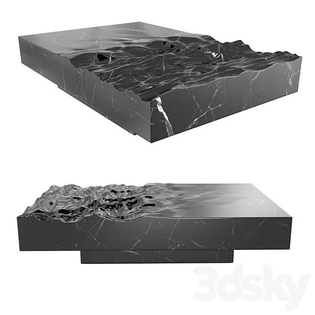 mathieu lehanneur OCEAN MEMORIES  TABLE 3DModel