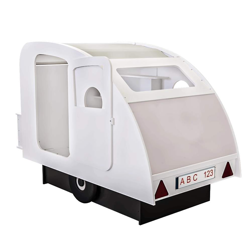 Mathy By Bols - Bed CAR LIT 90 F 3D Model