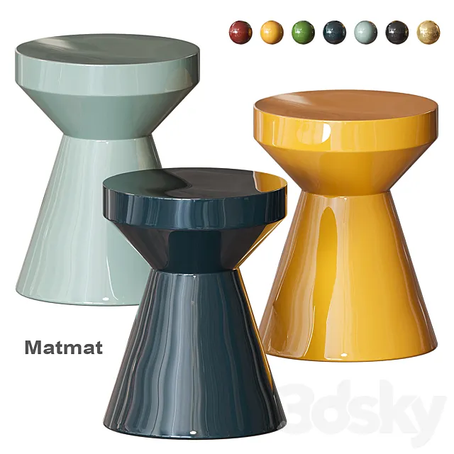 Matmat Ceramic sofa table La redoute 3DModel