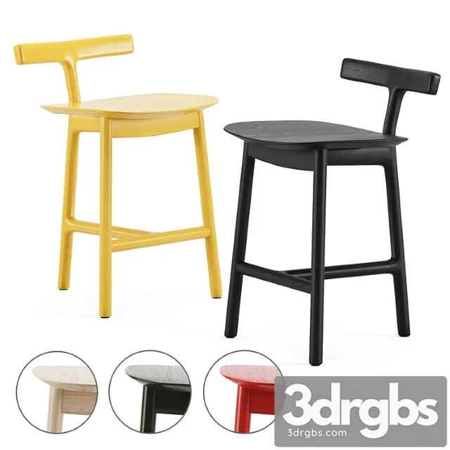 Mattiazzi radice chair 2 3D Model Free