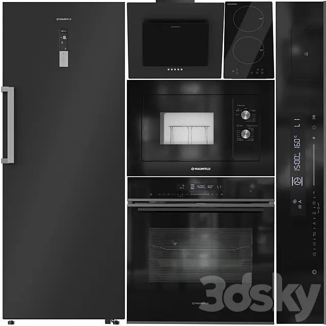 MAUNFELD Appliance Collection 05 3D Model