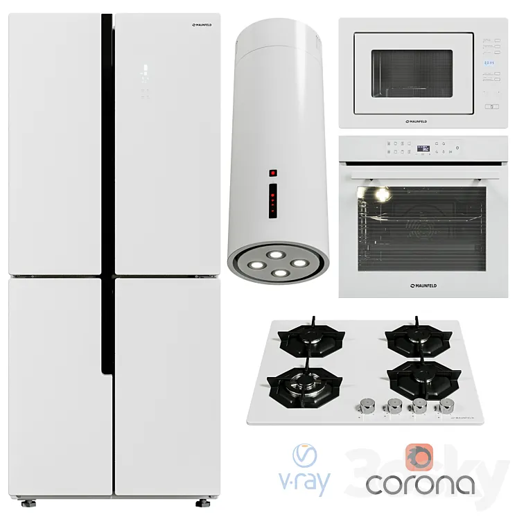 Maunfeld Set02 3D Model Free