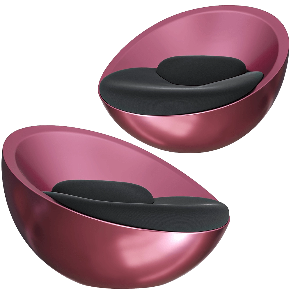 MAVIMATT - Armchair CHROMASIS 3D Model