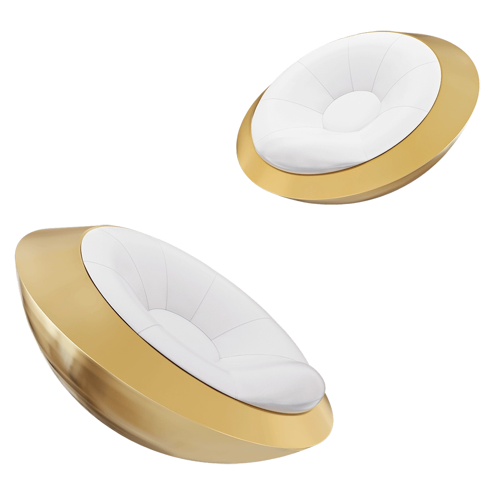 MAVIMATT - Rocking chair MINI UFO 3D Model