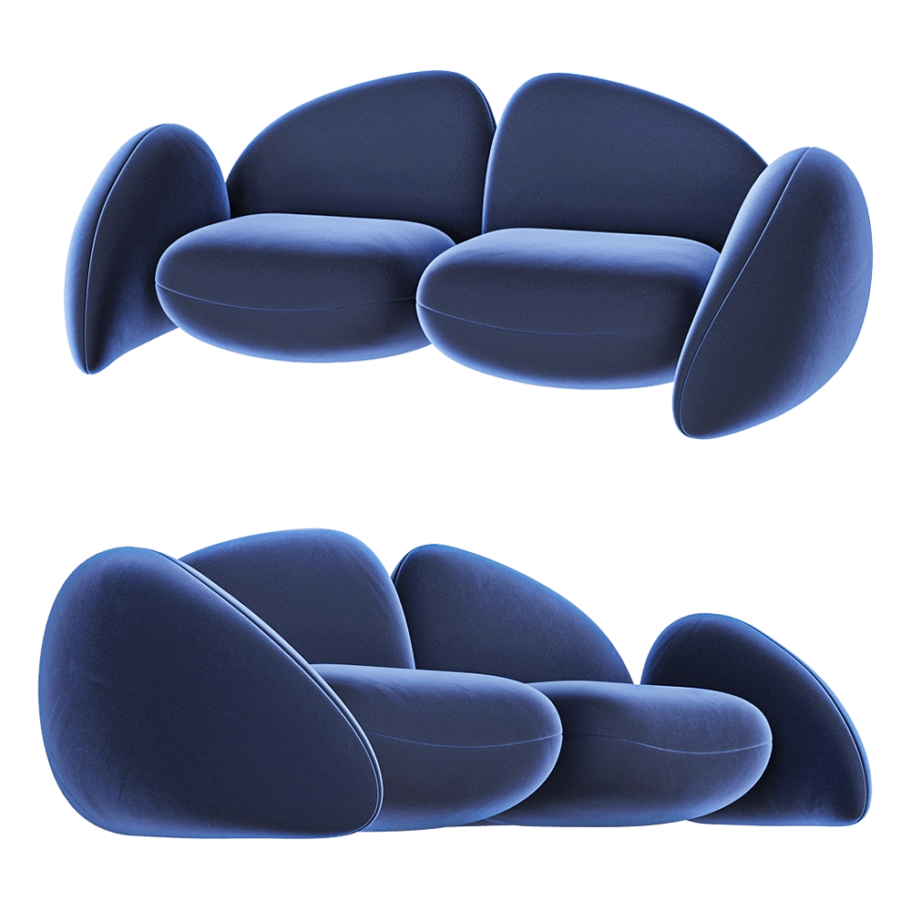 MAVIMATT - Sofa 2 seats size LITHOS 3D Model