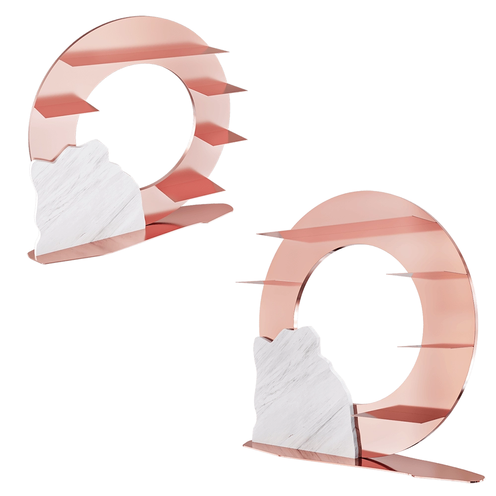 MAVIMATT - The circular sculpture-complement ORBIS 1 3D Model