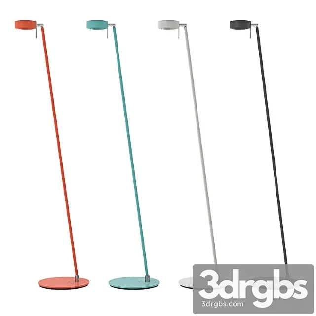 Mawa - pure 2 floor lamp 3D Model Free