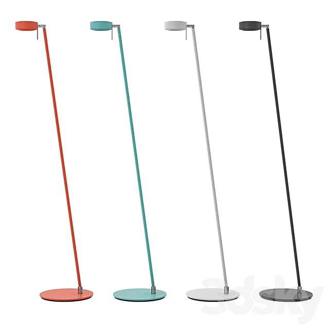Mawa - Pure 2 Floor Lamp 3DModel