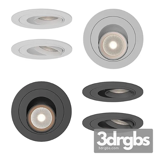 Mawa - recessed spotlight seventies 41 3D Model Free