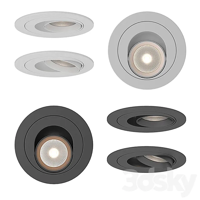 Mawa - Recessed Spotlight Seventies 41 3DModel