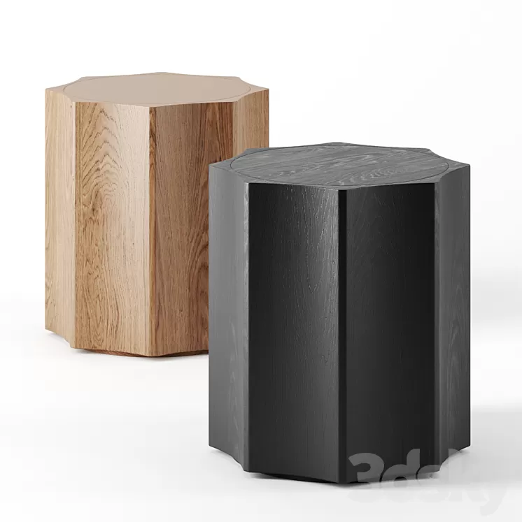 Max side tables by Anaca Studio 3D Model