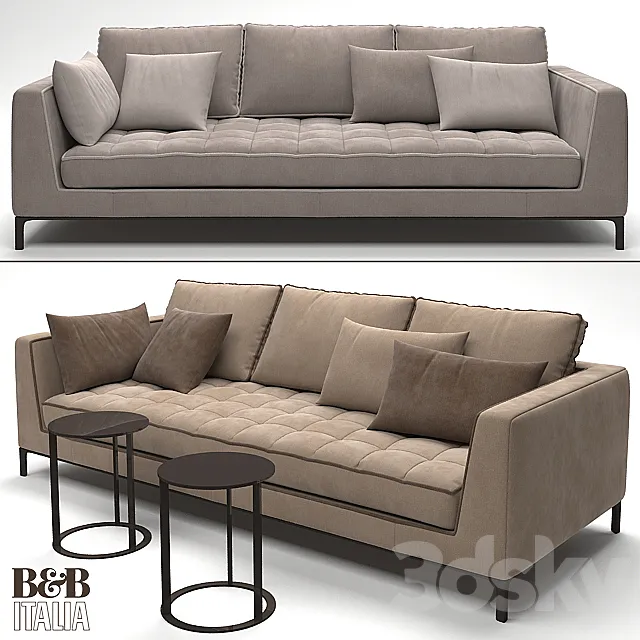 Maxalto B & B Italia Lucrezia Sofa 3DModel