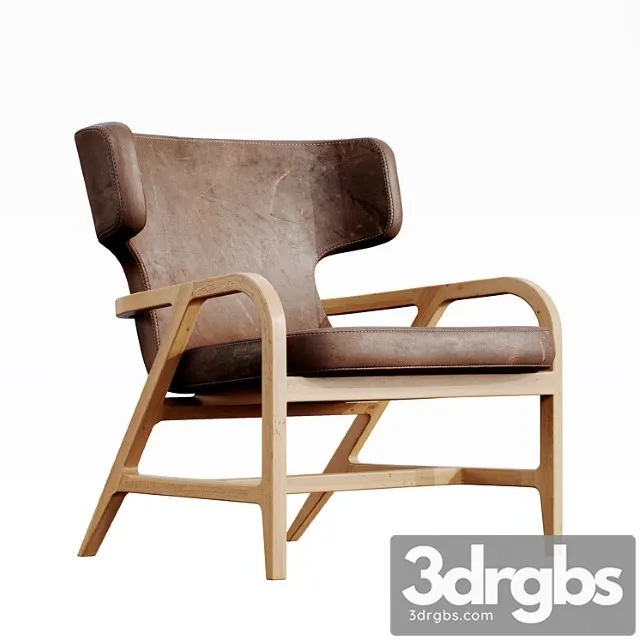Maxalto Fulgens Armchair 3D Model Free