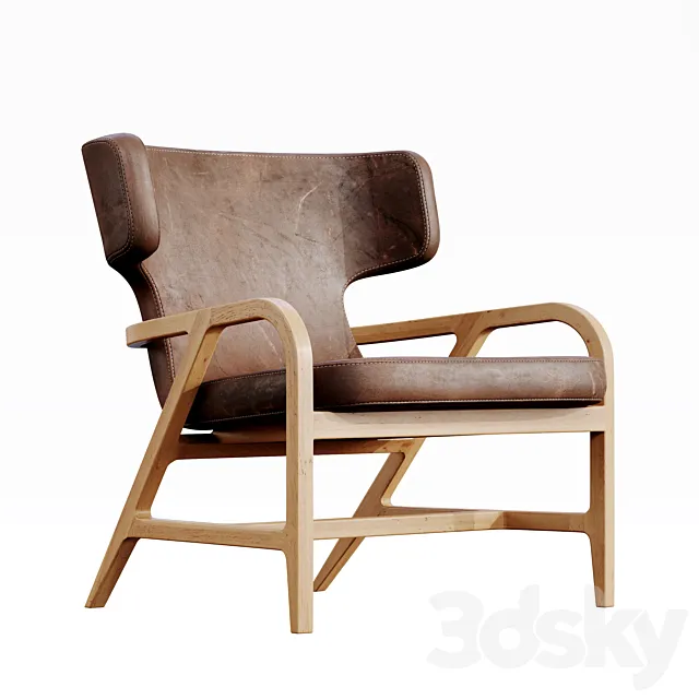 Maxalto Fulgens Armchair 3DModel