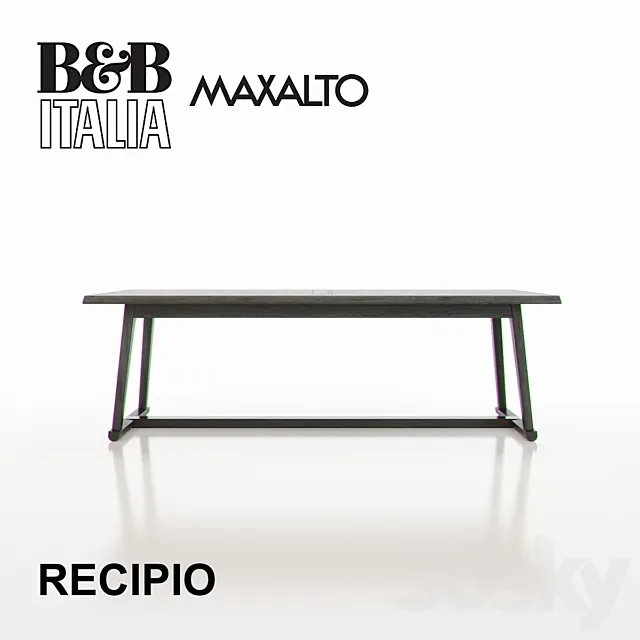 MAXALTO RECIPIO Tables 3D Model