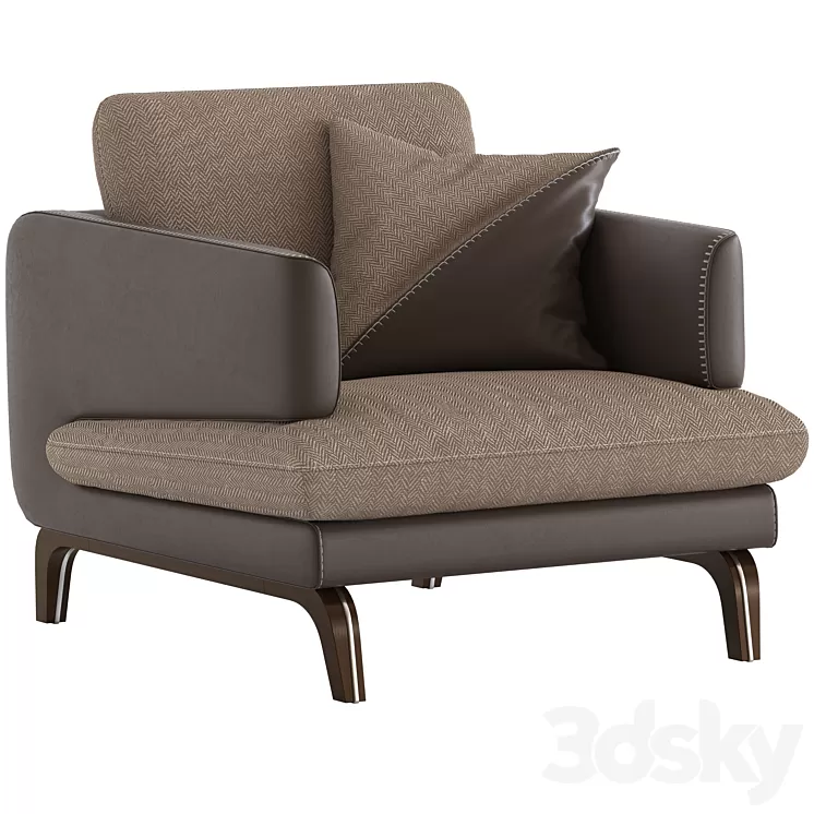 MaxDivani Espirit Armchair 3D Model