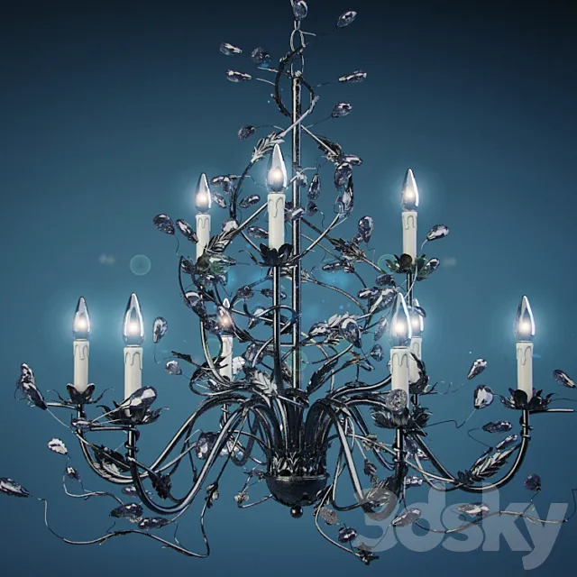 Maxim Lighting 9 Light Elegante Chandelier 3D Model