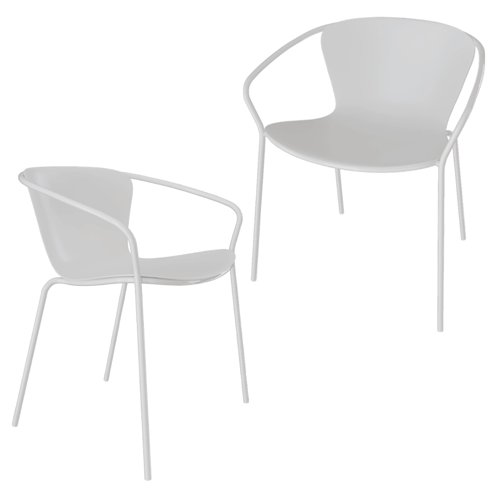 Maxlight - Chair Solea set of 4 3D Model
