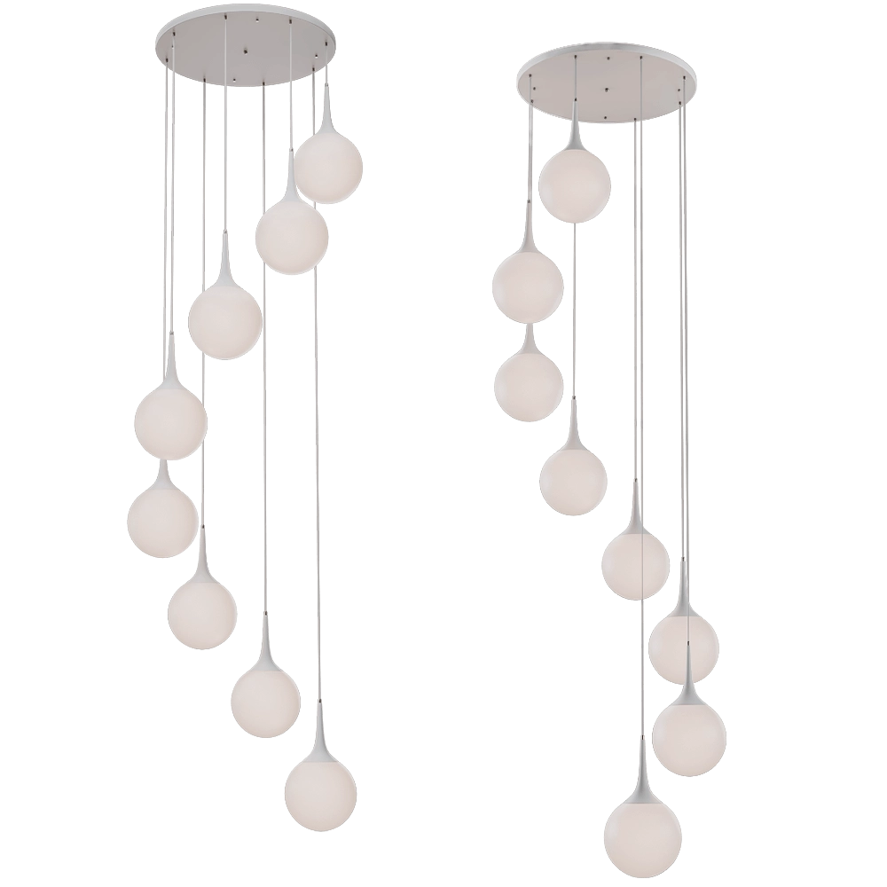 Maxlight - Chandelier Bolle 3D Model
