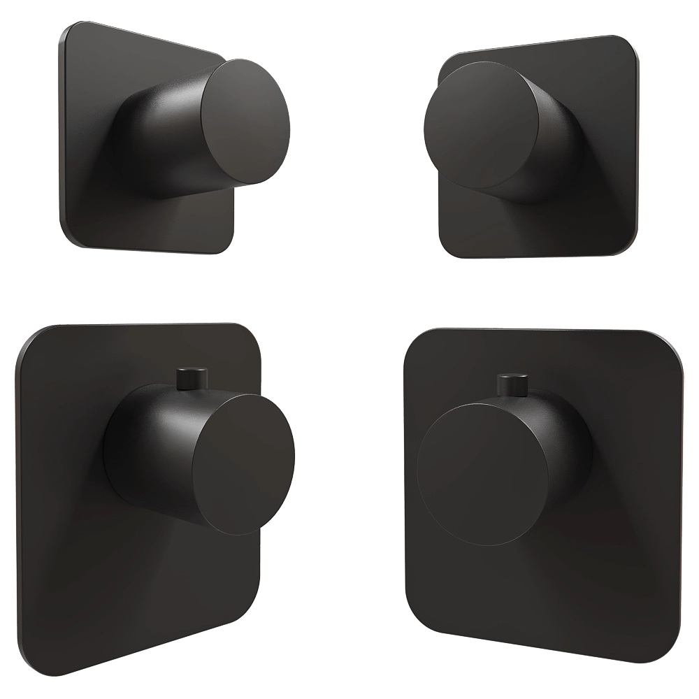 Maxlight - High Flow thermostatic mixer GLF011 3D Model